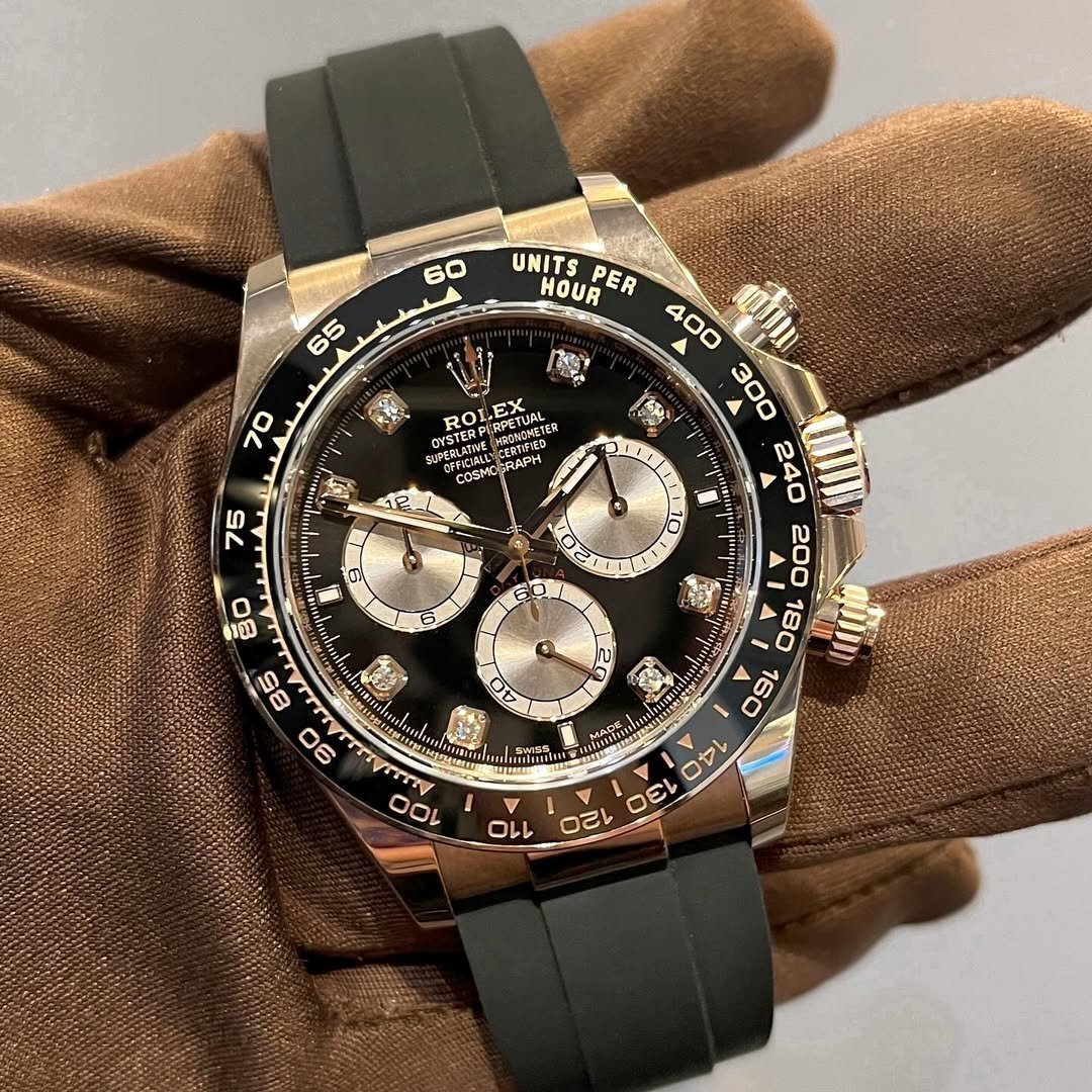 ROLEX DAYTONA ROSE GOLD BLACK DAIL