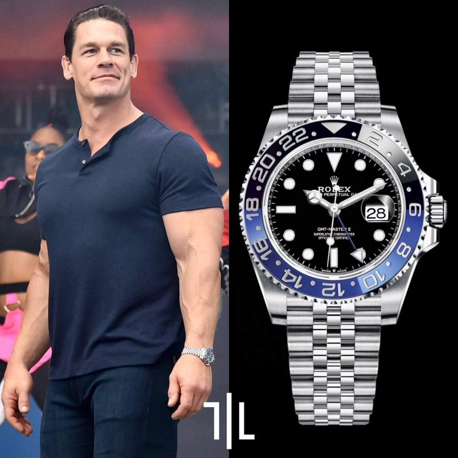 ROLEX GMT MASTER 2 BATMAN