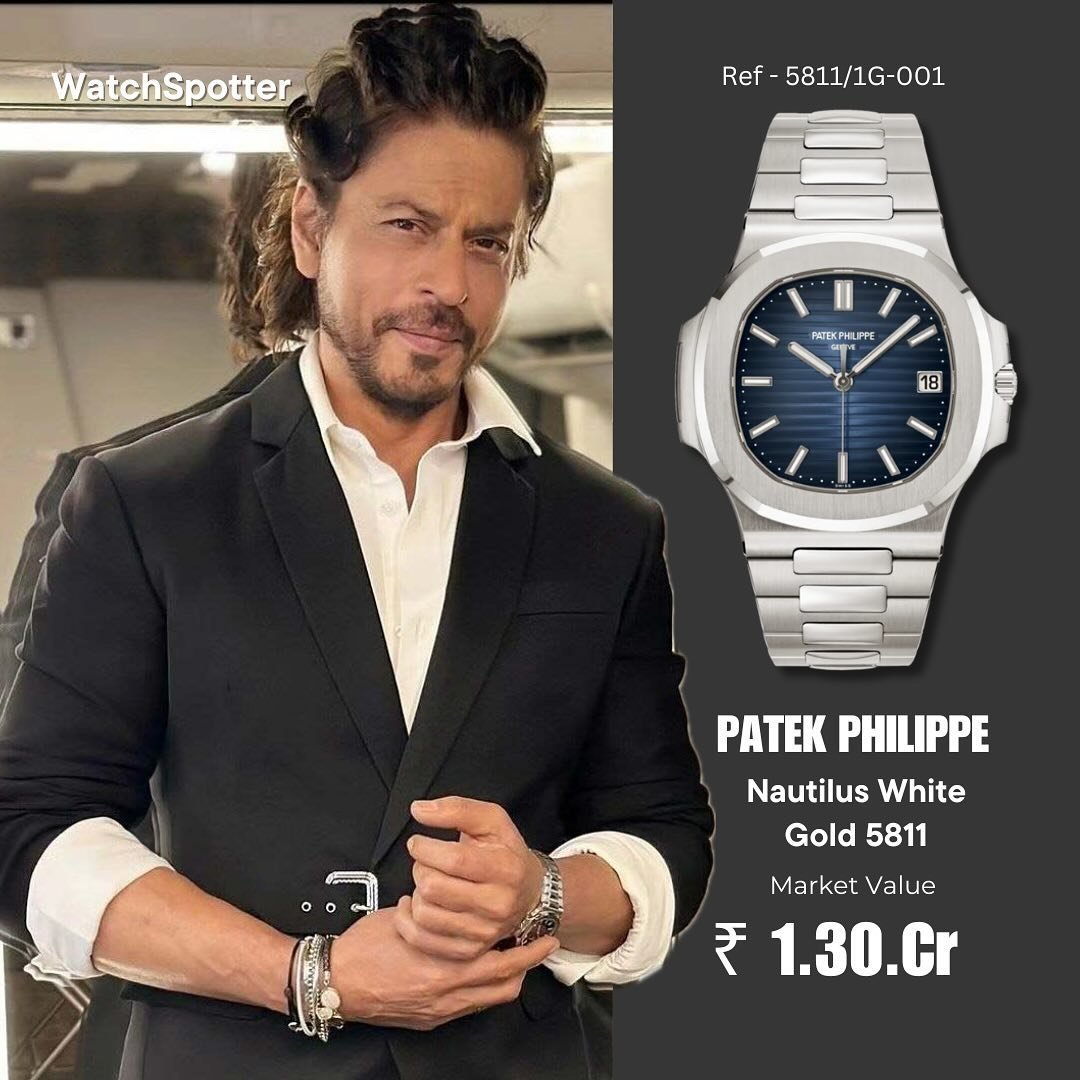 PATEK PHILIPPE NAUTILUS SILVER BLUE SRK EDITION