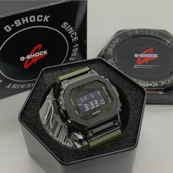 CASIO G SHOCK GMS DIGITAL GREEN