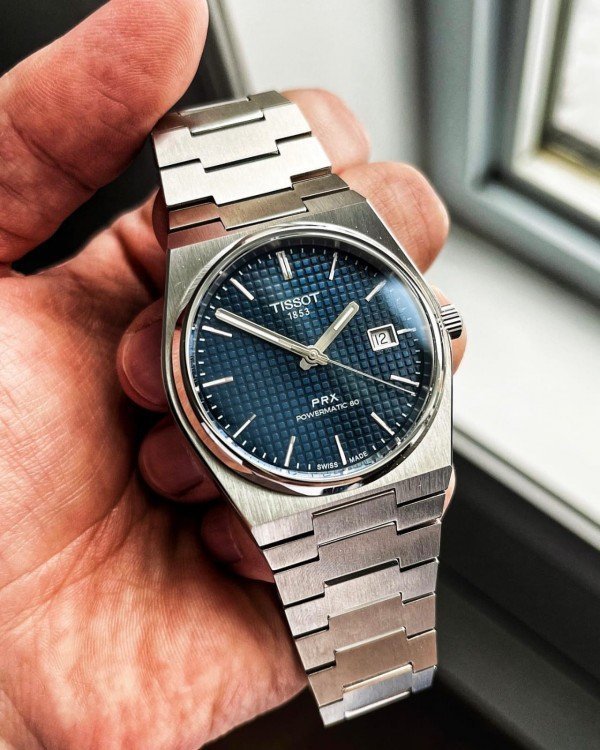 TISSOT PRX POWER METRIC TOP PRIMIUM QUILTY WATCH