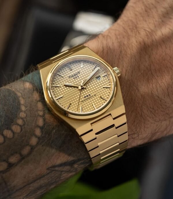 TISSOT PRX POWER METRIC TOP PRIMIUM QUILTY WATCH