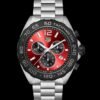 Tag Heuer Formula 1- Silver Strap with Red and Black Dial