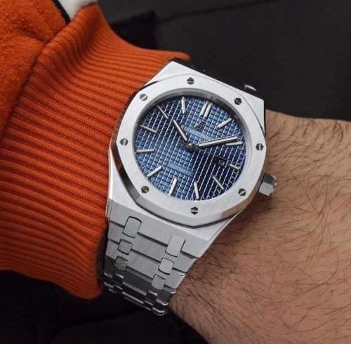 Audemars Piguet Silver Blue