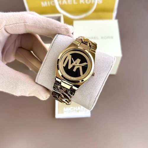 Michael Kors Gold Black