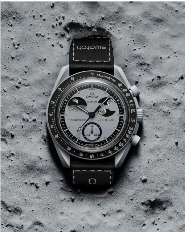 Swatch X Omega Bioceramic Moonswatch Mission To The Moon With Kit