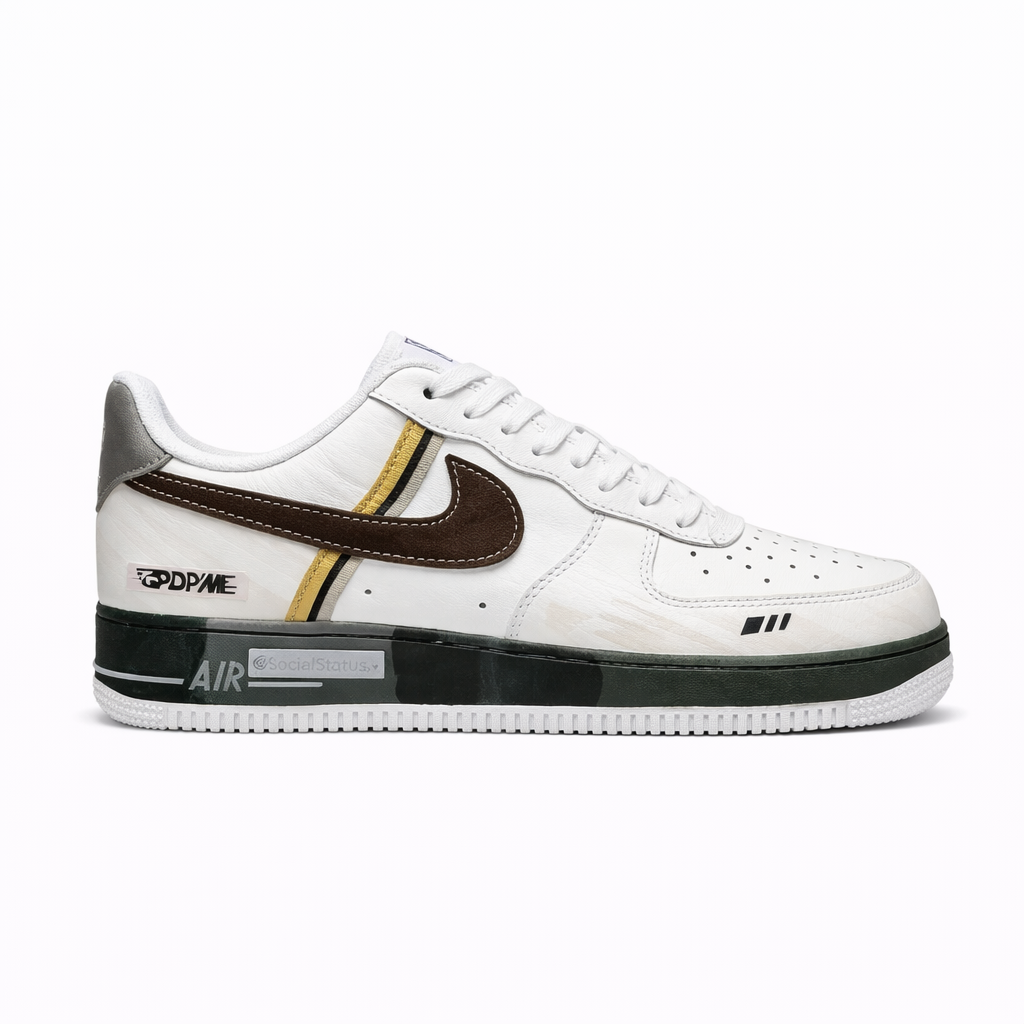 Nike Airforce 1x Panda Prank Fog Wrapped TOP BATCH UA