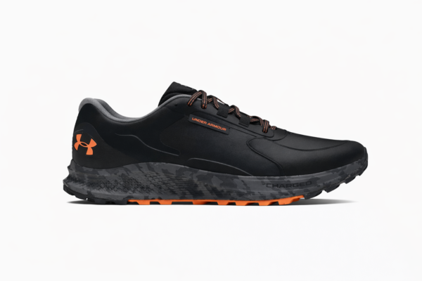 Under Armourr Charged Bandit Trail 3 Black Orange TOP BATCH UA