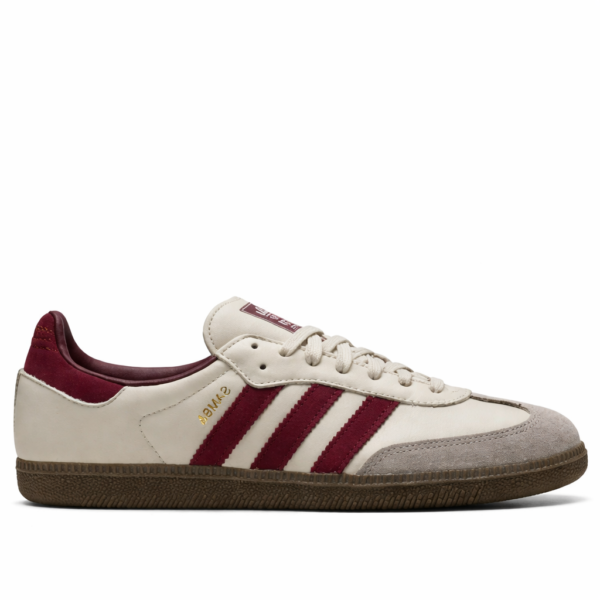Adid_as Samba Putty Grey Maroon TOP BATCH UA