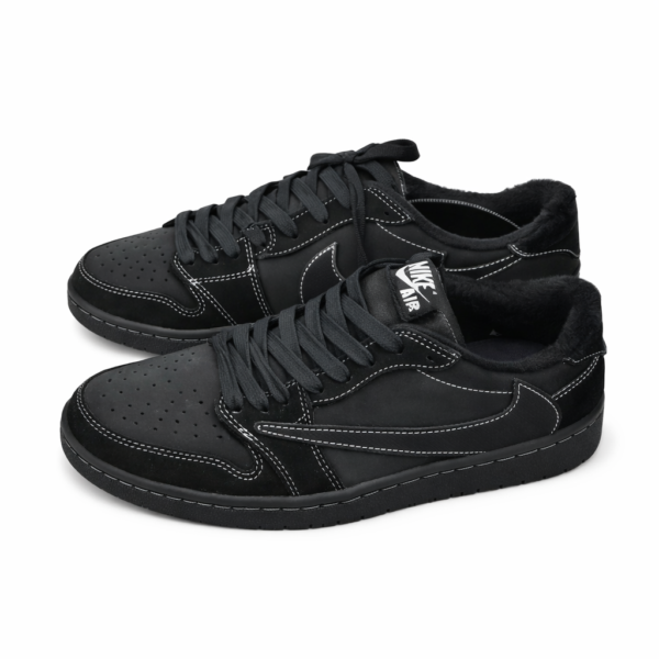 Nik e Air Jordan 1 Low Travis Scott Black Phantom SEMI UA TOP BATCH UA
