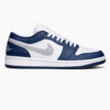 Air Jordan 1 Low Midnight NavyWolf Grey  TOP BATCH UA