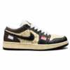 Nik air jordan 1low print mail brown TOP BATCH UA