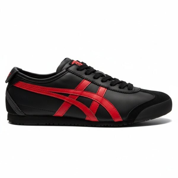 Onitsuka Tiger Mexico 66 Black Classic Red 259  TOP BATCH UA