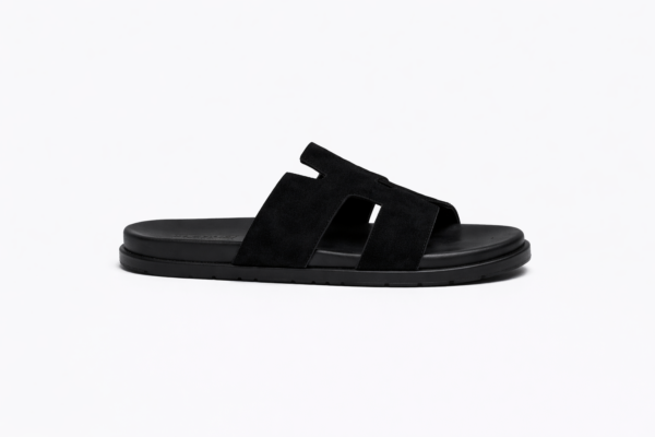 Hermes Sandal All Black 210 TOP BATCH UA