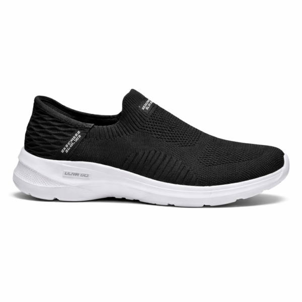 Skechers Slipon For Mens All Black Go walk 6 TOP BATCH UA