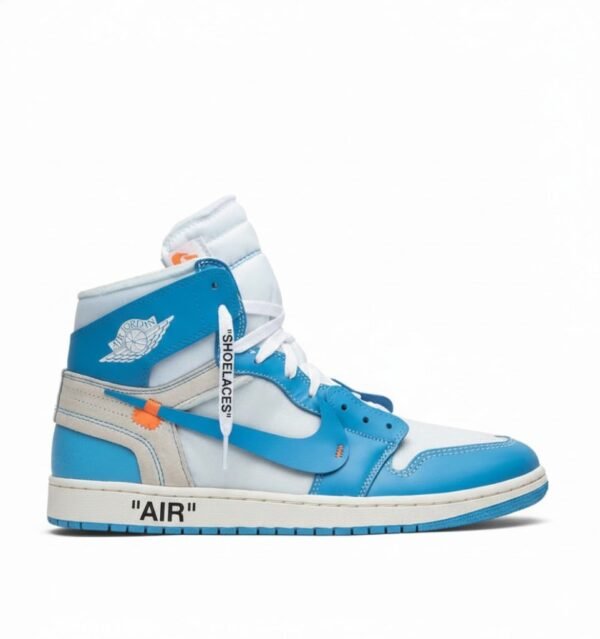 OFF-WHITE x Air Jordan 1 Retro High OG UNC Blue TOP BATCH UA